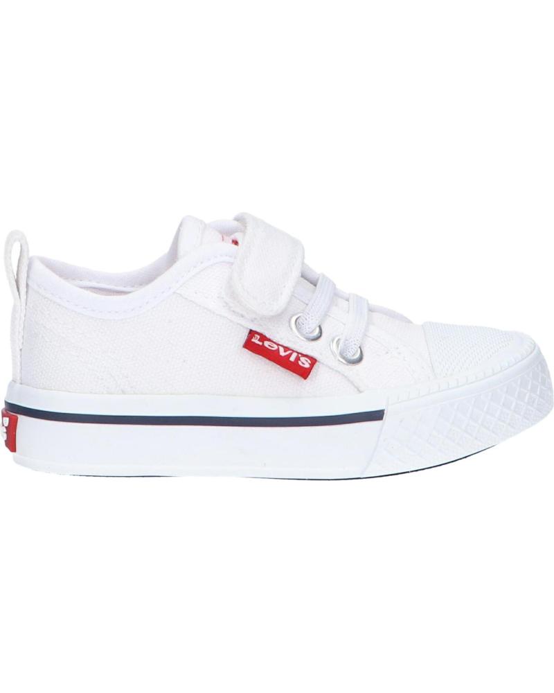girl and boy Trainers LEVIS VORI0007T MAUI  0061 WHITE